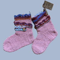 Gehaakte sloffen 04 (maat 38/39)